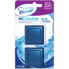 Таблетки для бачка унітазу Kolorado WC Colour Синя 45 г 2 шт