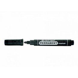 Маркер Centropen Permanent 8566 чорний круглий 2,5 мм