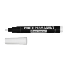 Маркер Centropen Permanent 8586 білий 2,5 мм