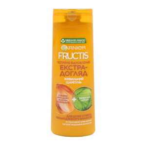Шампунь Garnier Fructis Потрійне відновлення олія-догляд для сухого та пошкодженого волосся 400 мл