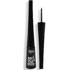 Підводка для очей Bless Beauty So Black Line Hard Brush Eyeliner з твердим пензликом Чорна