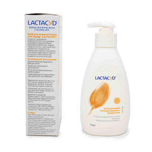Гель для інтимної гігієни LACTACYD з дозатором 200 мл-Фото-2