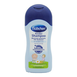 Дитячий шампунь Bubchen Kinder Shampoo з екстрактом ромашки та квітки липи 200 мл
