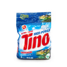 Пральний порошок універсальний Tino High-Power Mountain spring 3000 г