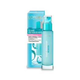 Аква-флюїд LOreal Paris Skin Expert Геній Зволоження для сухої і чутливої шкіри з Алое 70 мл