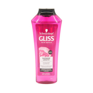 Шампунь Gliss Kur Supreme Length для довгого волосся, схильного до пошкоджень і жирності 400 мл
