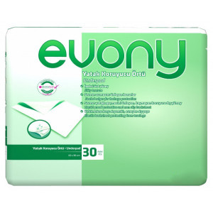 Пелюшки гігієнічні для дорослих Evony 60х90 30 шт