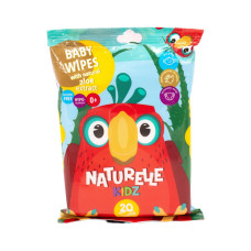 Дитячі вологі серветки Naturelle Алоє 20 шт