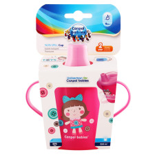 Кружка-непроливайка Canpol Babies 31/200 250 мл Рожева
