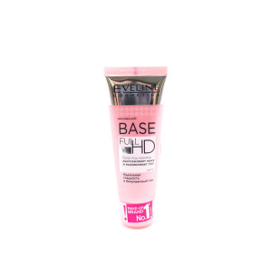 База під макіяж Eveline Cosmetics Base Full HD розгладжує шкіру і вирівнює тон 30 мл