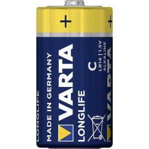 VARTA LONG LIFE alkaline C (LR14) 1шт