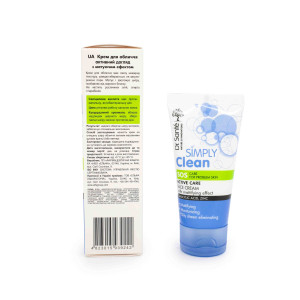 Крем для обличчя Dr.Sante Simply Clean матуючий 50 мл-Фото-2