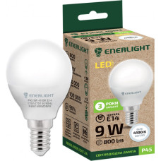 Лампа ENERLIGHT Р45 9 Вт 4100К Е14