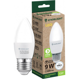 Лампа ENERLIGHT С37 9 Вт 4100К Е27