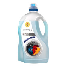Гель для прання Power Wash Wash & Free універсальний 5000 мл