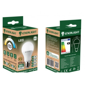 Лампа ENERLIGHT А60 12Вт Е27