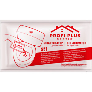 Біоактиватор Profi Plus 5в1 для септиків 25 г