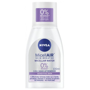 Міцелярна вода Nivea MicellAIR Дихання шкіри для чутливої шкіри 100 мл