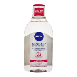 Міцелярна вода Nivea MicellAIR Дихання шкіри для сухої та чутливої шкіри 400 мл