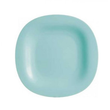 Тарілка обідня квадратна Luminarc Carine Light Turquoise 27 см