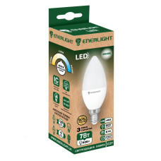 Лампа ENERLIGHT С37 7 Вт 4100К Е14