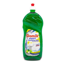 Гель для миття посуду Domik Expert Яблуко 1500 мл