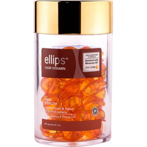 Олія для волосся Ellips Hair Vitamin Vitality Здоров'я волосся з женьшенем і медовою олією 50 х 1 мл