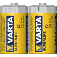 VARTA superlife Z-CARBON D 2 шт п/е