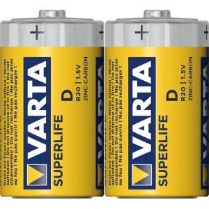 VARTA superlife Z-CARBON D 2 шт п/е