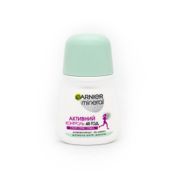 Дезодорант-антиперспірант роликовий Garnier Mineral Активний Контроль Спорт, Стрес 50 мл