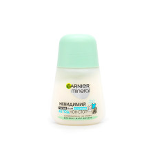 Дезодорант-антиперспірант роликовий Garnier Mineral Невидимий Свіжість бавовни 50 мл
