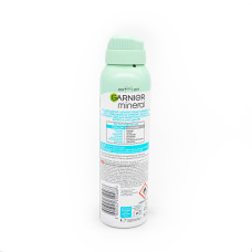Дезодорант-антиперспірант спрей Garnier Mineral Невидимий Свіжість бавовни 150 мл