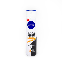 Дезодорант-антиперспірант спрей Nivea Чорне та біле Невидимий Extra 150 мл