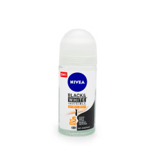 Дезодорант-антиперспірант роликовий Nivea Extra Чорне та біле Невидимий 50 мл