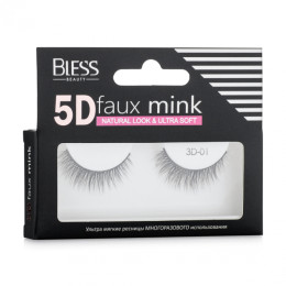 Вії накладні Bless Beauty 5D багаторазові №01