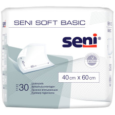 Пелюшки для немовлят Seni Soft Basic 40х60 см 30 шт