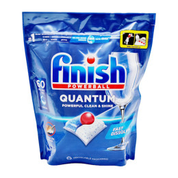 Таблетки для посудомийної машини Finish Quantum Max Lemon 60 шт