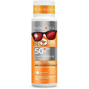 Крем для безпечної засмаги Velta Cosmetic Parasol'ka Sun Cream для світлої та чутливої шкіри SPF 50+ 140 мл
