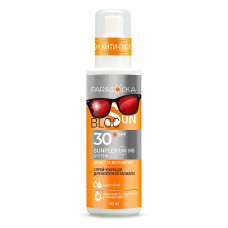 Спрей-емульсія для безпечної засмаги Parasolka SPF 30, 140 мл