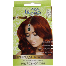Натуральна фарба для волосся на основі хни Triuga Herbal Руда 25 г