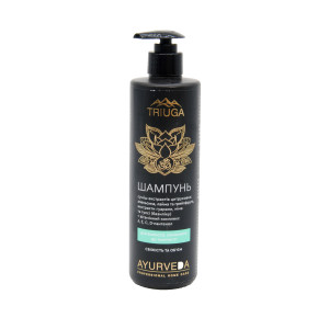 Шампунь для схильного до жирності волосся Triuga Ayurveda Professional Home Care Свіжість і об'єм 500 мл