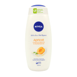 Гель для душа Nivea Крем і Абрикос зволожуючий з абрикосовим маслом і фруктовим ароматом 500 мл
