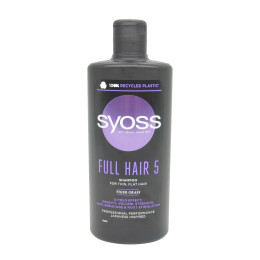 Шампунь SYOSS Full Hair 5 для тонкого волосся без обєму 440 мл