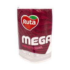 Паперовий рушник 2-х шаровий Mega Ruta 1шт