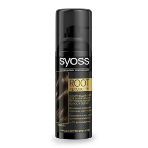 Тонуючий спрей Syoss для Чорних відтінків120 мл