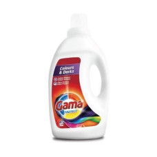 Гель для прання Gama Protect Color&Dark для кольорового і темного білизни 24 прання 1200 мл