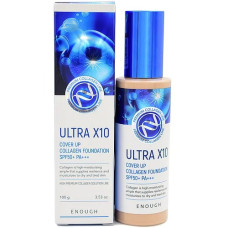 Тональний крем Enough Ultra X10 Cover Up Collagen Foundation SPF50+ PA +++ №21 100 мл