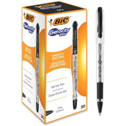 Ручка BiC Gel-ocity чорна