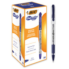 Ручка гелева BiC Gel-ocity синя