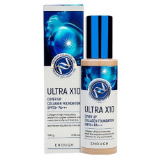 Тональний крем Enough Ultra X10 Cover Up Collagen Foundation SPF50+ PA +++ №23 100 мл
